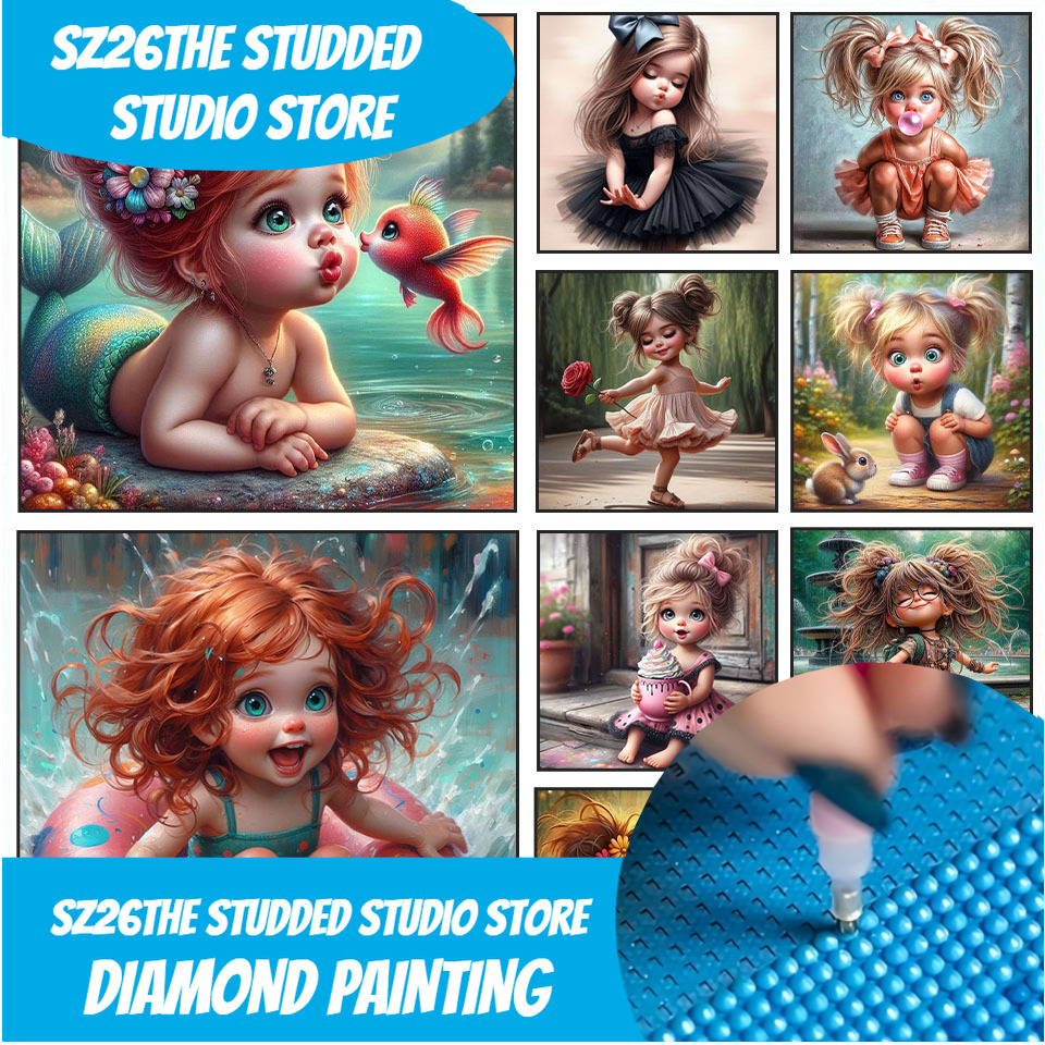Embroidery Embellishments - Набор для алмазной вышивки 5D DIY