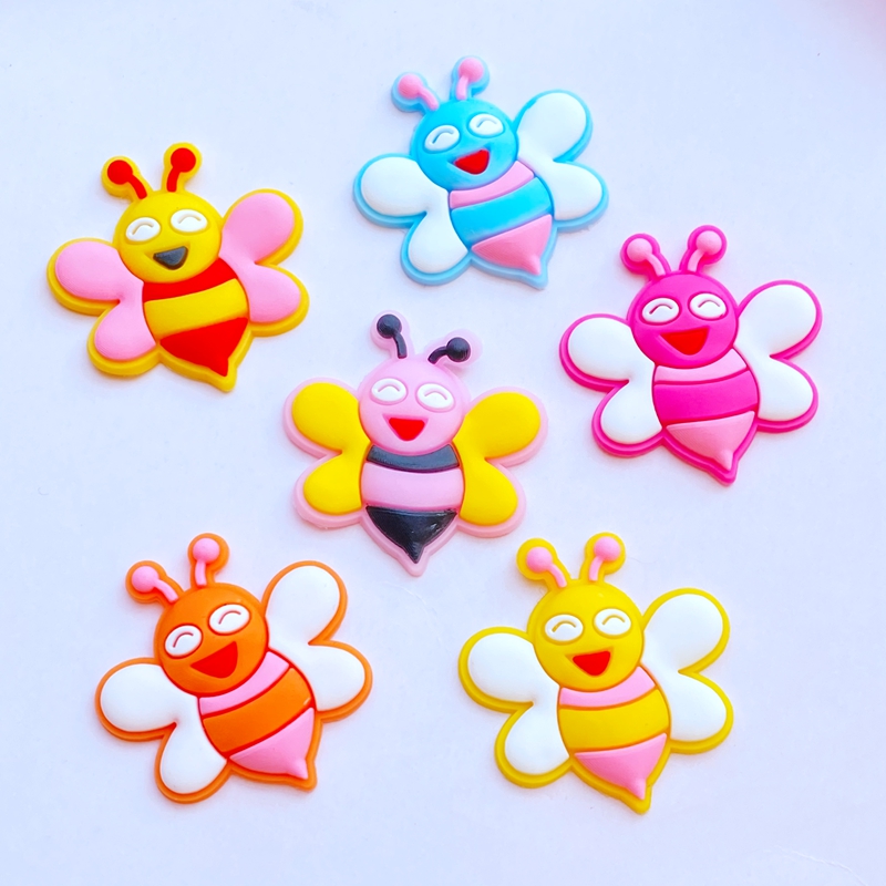 Embellishment Glue Craft - 12 шт. новый милый пчелиный ПВХ