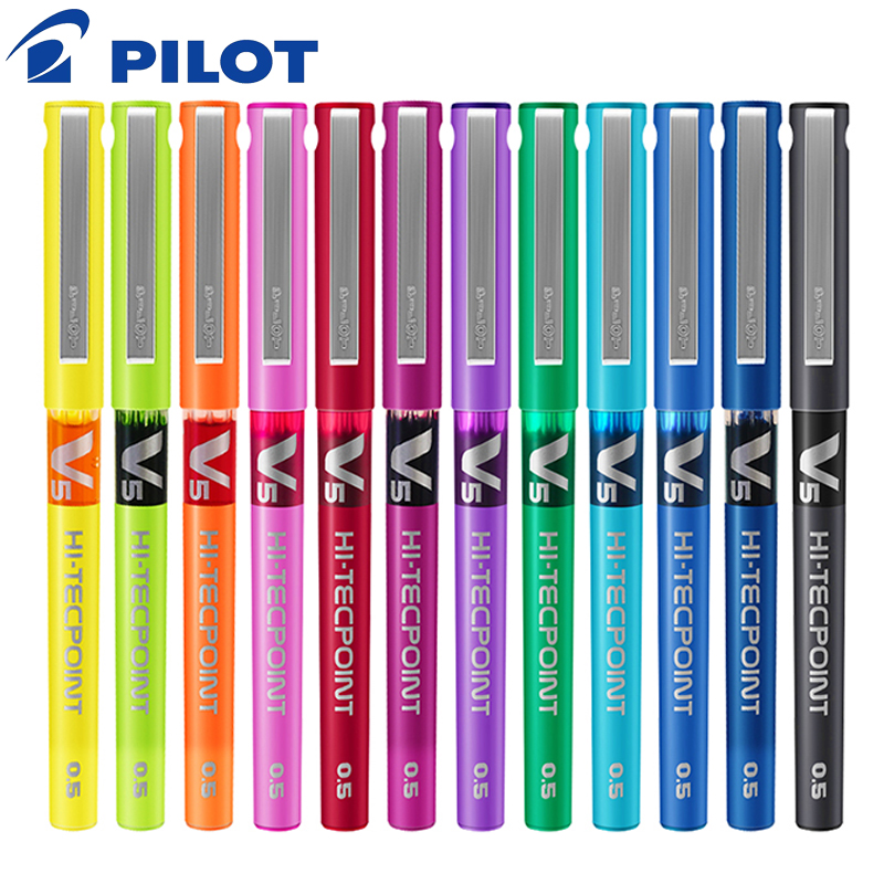 Pilot Pen V5 - 1 шт., гелевая ручка с наконечником-пилотной