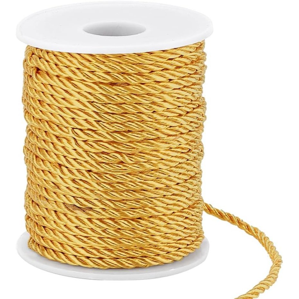 Cord Trim Twisted - 1 рулон, 32 ярда, витой шнур-тесьема,