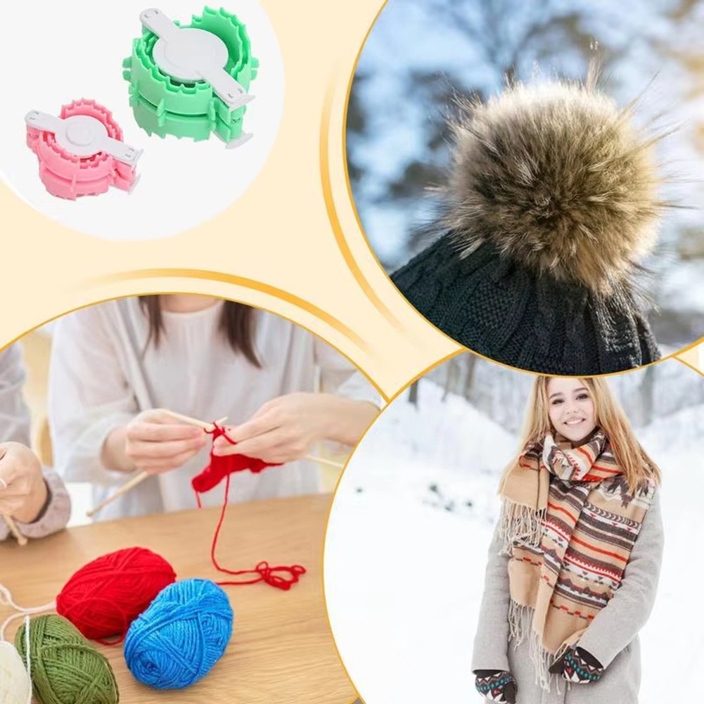 Pom Pom Maker Tool - AC76-Набор для изготовления помпонов: инструмент для