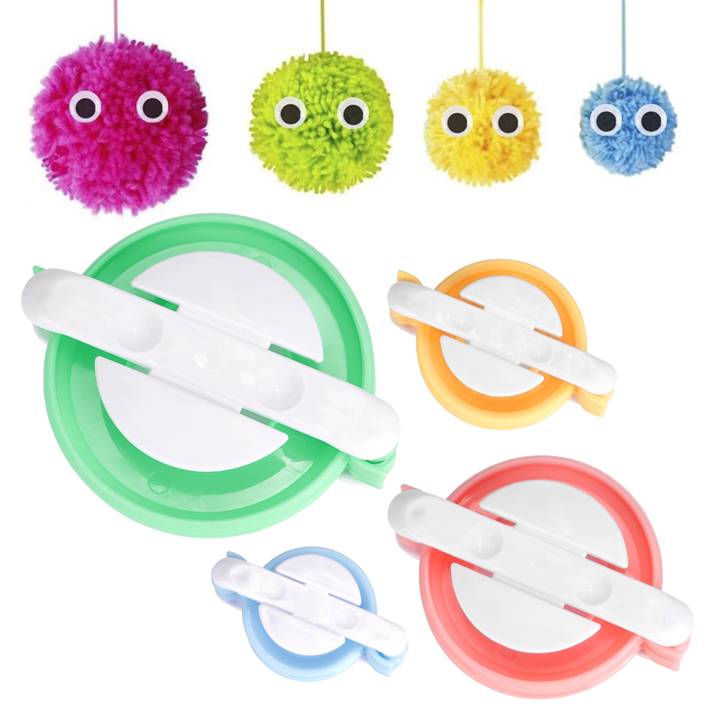 Pom Pom Maker Tool - Инструмент для вязания помпонов своими руками,