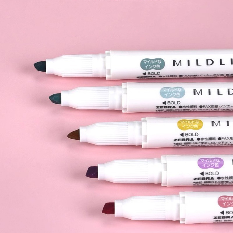 Ручка-хайлайтер Zebra Mildline – обзор и цена Zebra Pen Mildliner