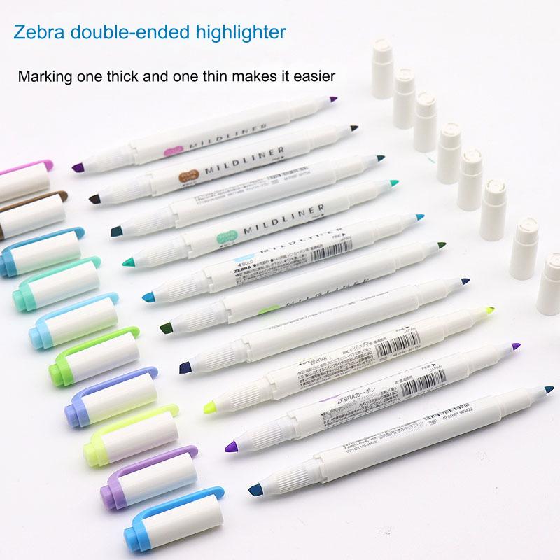 Набор маркеров Mildliner Zebra – обзор и цена Zebra Pen Mildliner