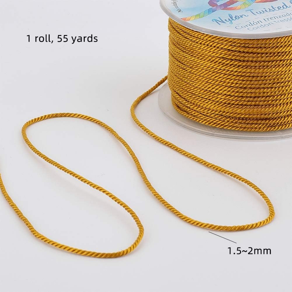 Трехслойный атласный нейлоновы – обзор и цена Cord Trim Twisted