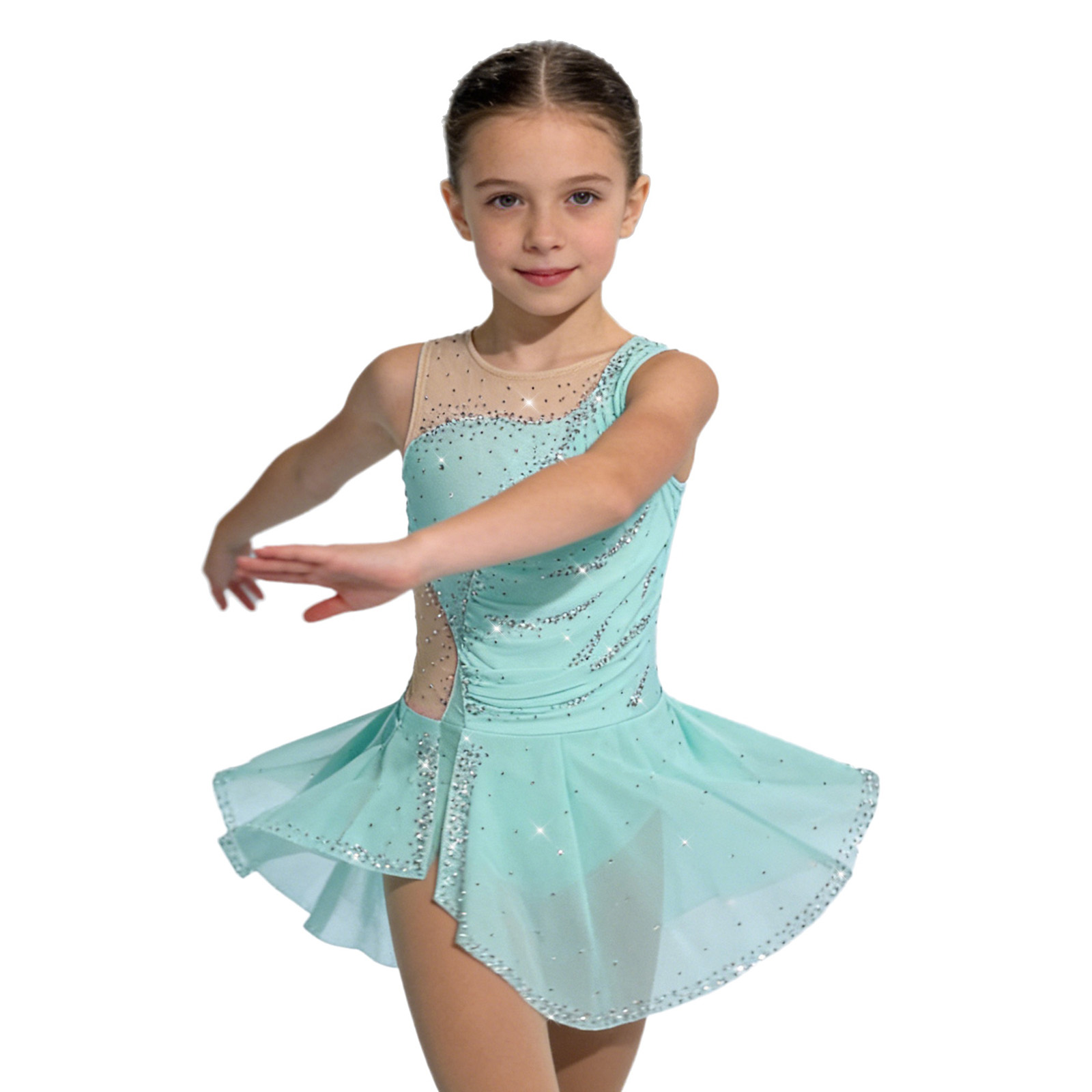 Детский костюм для фигурного к – обзор и цена Rhinestone Banding Trim