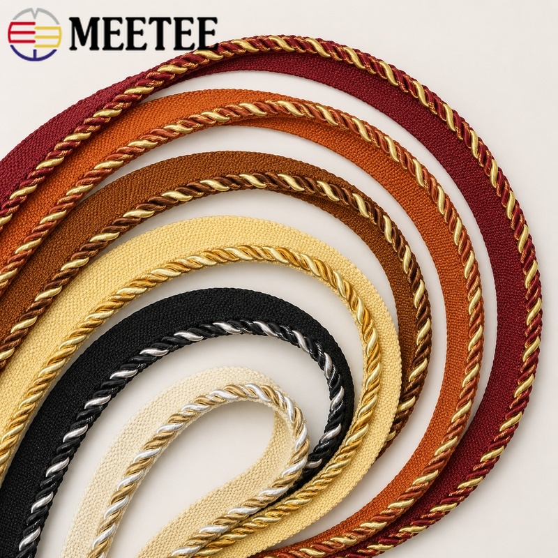Двухцветный плетеный шнур Meet – обзор и цена Cord Trim Twisted