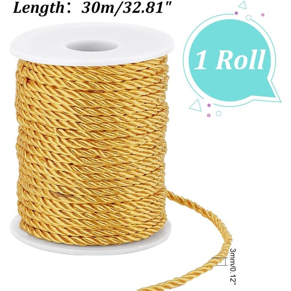 1 рулон, 32 ярда, витой шнур-т – обзор и цена Cord Trim Twisted