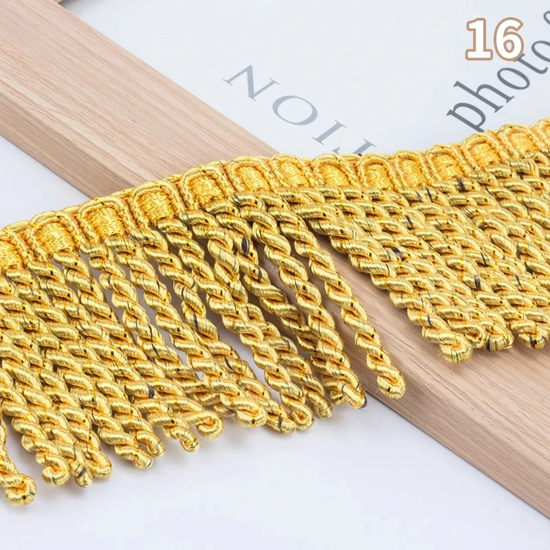 Золотой плетеный шнур-тесьема  – обзор и цена Cord Trim Twisted