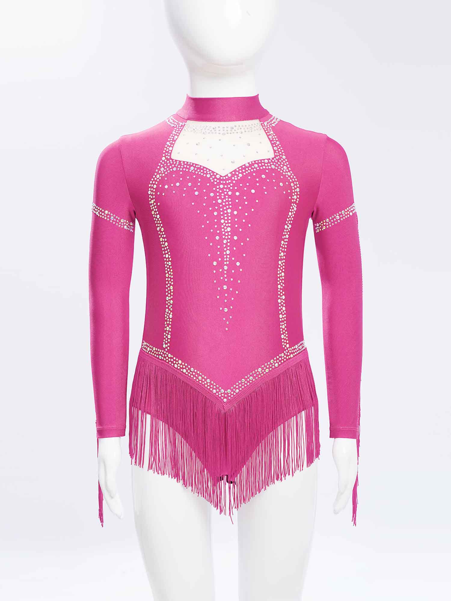 Детское боди для латинских тан – обзор и цена Rhinestone Banding Trim