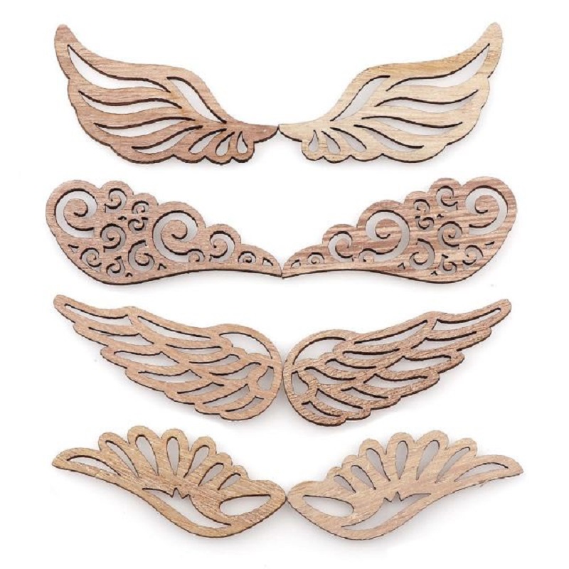 40 шт./пакет, 4 стиля, «ангель – обзор и цена Craft Embellishment