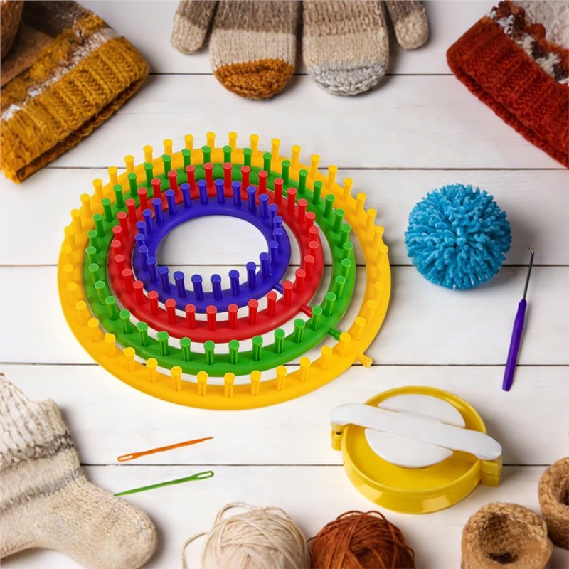 Набор для вязания шапок и шарф – обзор и цена Pom Pom Maker Tool